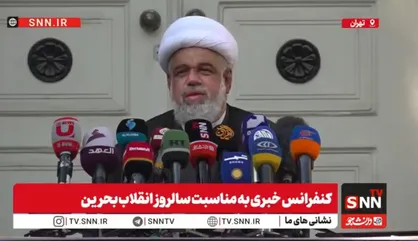 نماینده شیعیان بحرین: تهدیدات آمریکا جنگی روانی است / ملت ایران گرد ولی&zwnj;فقیه متحد هستند + فیلم