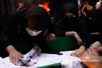 وداع با پیکر شهید مدافع حرم عین‌الله مصطفایی