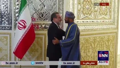 استقبال عراقچی از &laquo;بدر بن حمد البوسعیدی&raquo;، وزیر خارجه عمان