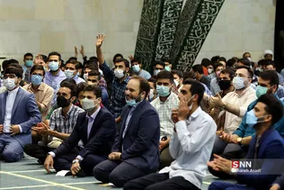 دیدار آیت‌الله رئیسی با دانشجویان در دانشگاه تهران 