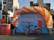 شصتمین ایستگاه دوچرخه‌های اشتراکی «بیدود» شهر تهران در مرکز پایتخت افتتاح شد