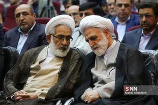 مراسم تودیع و معارفه رئیس جدید دادگستری استان تهران