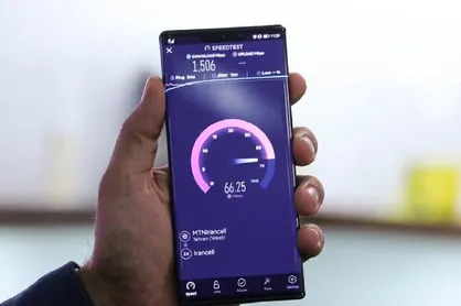 ️ ثبت سرعت ۱۶۴۰ مگابیتی ۵ G در اردبیل در حضور وزیر ارتباطات