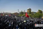 تشییع ۲ شهید حادثه تروریستی حرم شاهچراغ(ع)
پیکر مطهر شهدای حادثه تروریستی حرم شاهچراغ (ع) ساعت ۹ صبح چهارشنبه ۲۵ مرداد۱۴۰۲ از میدان شهدا تا حرم مطهر احمد بن موسی شاهچراغ (ع) شیراز تشییع شد.