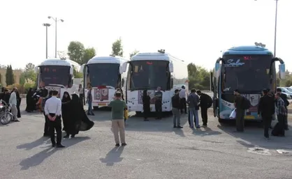 ۱۵۰ دانشجوی دختر دانشگاه کاشان به سفر پیاده روی اربعین اعزام شدند
