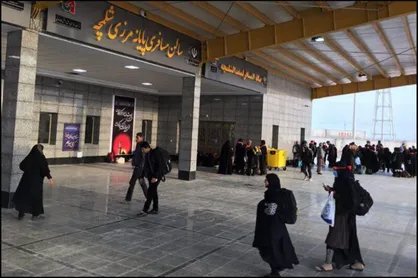 تردد بیش از یک میلیون و ۴۰۰ هزار نفر زائر از پایانه&zwnj;های مرزی خوزستان