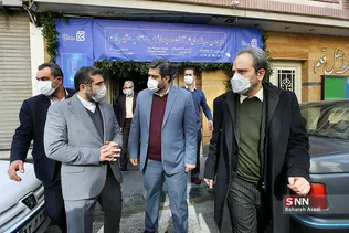 بازدید وزیر ارشاد از ستاد نمایشگاه مجازی کتاب تهران