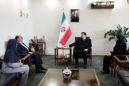 دیدار ثریا آقایی تنها عضو ایرانی کمیته بین&zwnj;المللی المپیک با وزیر ورزش