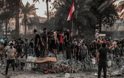 ائتلاف الفتح: عاملان حمله به معترضان بغداد باید مجازات شوند