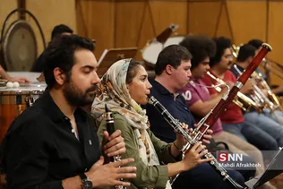 تمرین ارکستر سمفونیک تهران