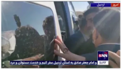 درددل جوان مغانی با رییس جمهور