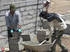 دانشجویان جهادی دانشگاه شاهد به مناطق سیل زده لرستان خدمات رسانی می‌کنند