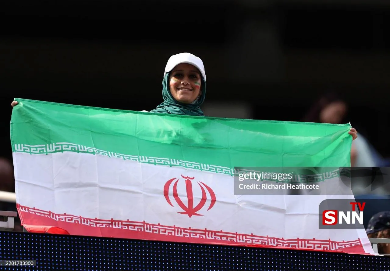  حضور بازیکنان تیم ملی در زمین چمن ورزشگاه سوفای لس آنجلس