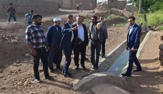 پایان محرومیت روستای «رجنگ» از آب شرب با ورود دادستان قائنات