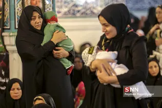 همایش شیرخوارگان حسینی در بجنورد