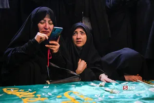 تشییع پیکر ۳ تن از شهیدان سانحه هوایی