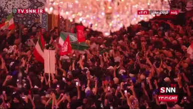 بعد از ۶۹ سال دوری، رهبر شهید زائر حرم جد مظلوم خود حضرت اباعبدالله الحسین(ع) شد