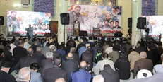 مراسم اربعین شهید امنیت «مرتضی ابراهیمی» برگزار شد