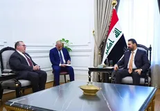 دیدار کاردار سفارت دولت تروریست آمریکا با الزیدی