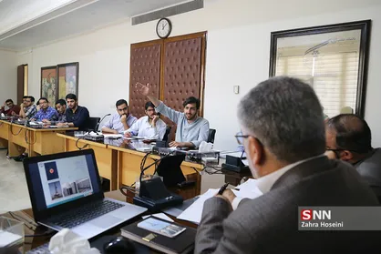نشست رئیس جهاد دانشگاهی با دانشجویان فنی دانشگاه تهران