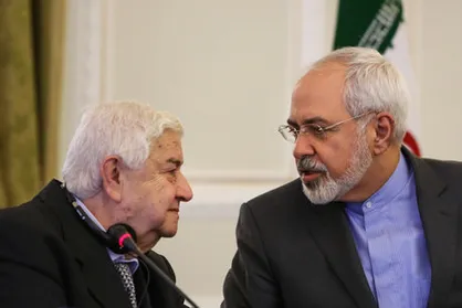 ظریف با همتای سوری دیدار کرد
