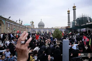 دومین مراسم یادبود شهدای خانواده رهبر انقلاب در حرم عبدالعظیم حسنی(ع)