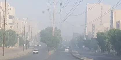 هوای دو شهر خوزستان آلوده شد
