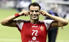 گل دوم پرسپولیس به نساجی توسط عیسی‌آل کثیر + فیلم