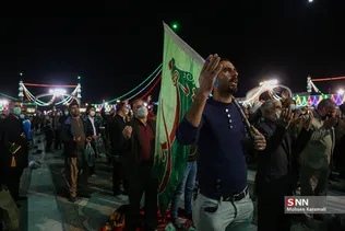 مسجد جمکران در شب نیمه شعبان 