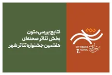 اعلام نتایج بررسی متون بخش تئاتر صحنه‌ای جشنواره تئاتر «شهر»
