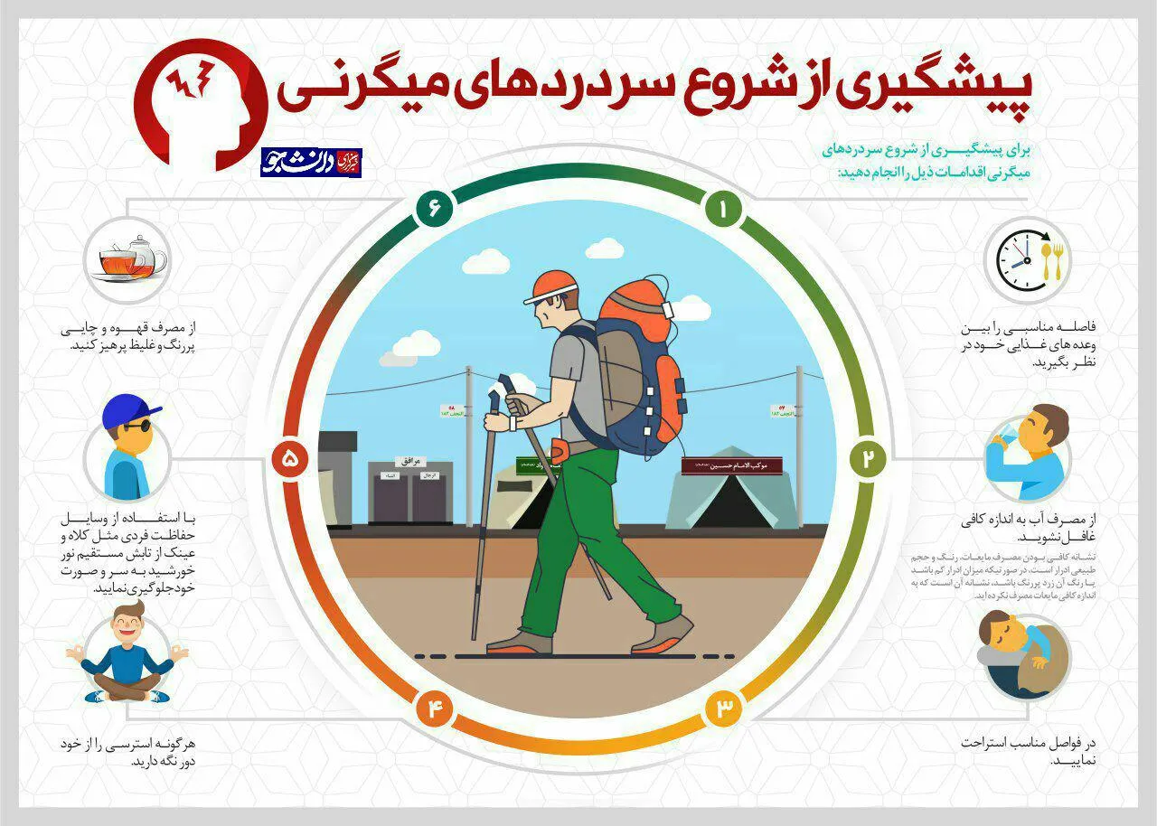 توصیه امدادی اربعین