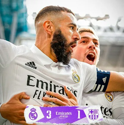رئال مادرید 3-1 بارسلونا / پیروزی شیرین کهکشانی&zwnj;ها در الکلاسیکو + خلاصه بازی و آمار