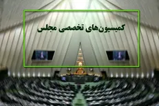 دستورکار این هفته کمیسیون های تخصصی مجلس شورای اسلامی