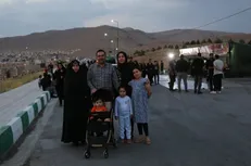 تپه نورالشهدای شهرکرد پذیرای جاماندگان اربعین حسینی شد