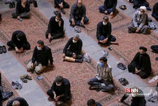مراسم عزاداری حضرت اباعبدالله الحسین در حرم مطهر حضرت معصومه (سلام الله علیها)