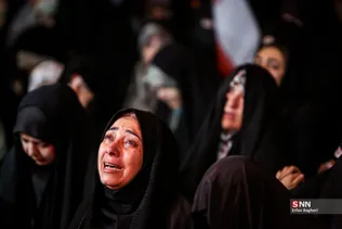 مراسم اجتماع شبانه مردمی در خیابان جمهوری اسلامی