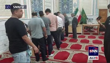 در ساعات پایانی فرایند اخذ رای شاهد حضور پر شور مردم در شهر مقدس مشهد هستیم