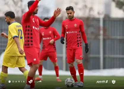 برتری پرسپولیس برابر عقاب در دیدار تدارکاتی