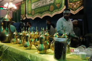 جشن میلاد امام حسن مجتبی در مسجد ارک