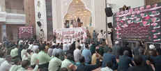 مراسم اربعین شهدای اقتدار در گرگان برگزار شد + فیلم