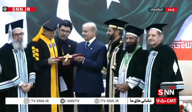 پزشکیان در پاکستان دکترای افتخاری جراحی قلب را دریافت کرد+فیلم
