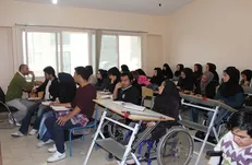 یک کلاس ویژه در دانشگاه حکیم سبزواری برای دانشجویان معلول اختصاص یافت