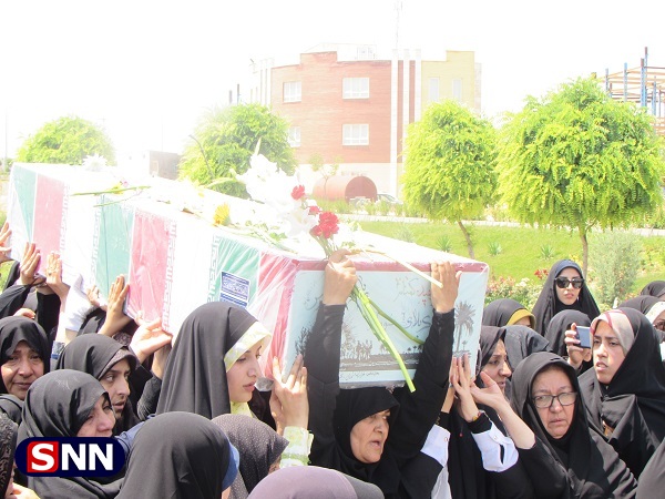شهید گمنام در دانشگاه بجنورد