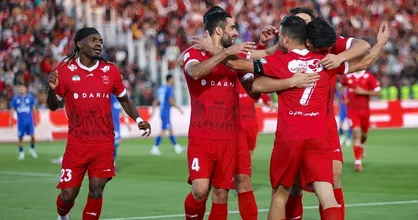 گل دوم پرسپولیس به استقلال خوزستان توسط کنعانی زادگان+ فیلم