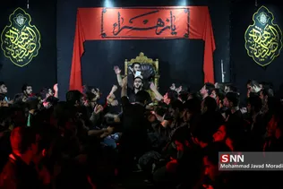 عزاداری فاطمیه در هیئت مسجد دانشگاه تهران
