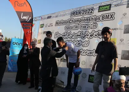 منطقه۱۱ تهران، میزبان مسابقات قهرمانی تیم ملی دوچرخه سواری BMX
