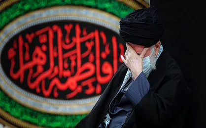 دومین شب مراسم عزاداری حضرت زهرا (س) در حضور رهبر انقلاب