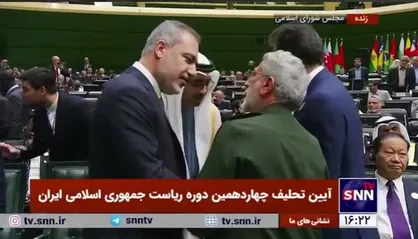 گفتگو فرمانده نیروی قدس سپاه با هاکان فیدان، وزیر امورخارجه ترکیه و نیچیروان بارزانی، رئیس اقلیم کُردستان عراق