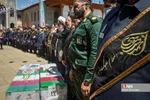 تشییع ۲ شهید حادثه تروریستی حرم شاهچراغ(ع)
پیکر مطهر شهدای حادثه تروریستی حرم شاهچراغ (ع) ساعت ۹ صبح چهارشنبه ۲۵ مرداد۱۴۰۲ از میدان شهدا تا حرم مطهر احمد بن موسی شاهچراغ (ع) شیراز تشییع شد.