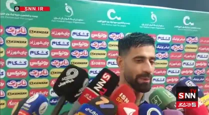 کنعانی زادگان: بازی با ذوب آهن سخت تر از دربی بود + فیلم